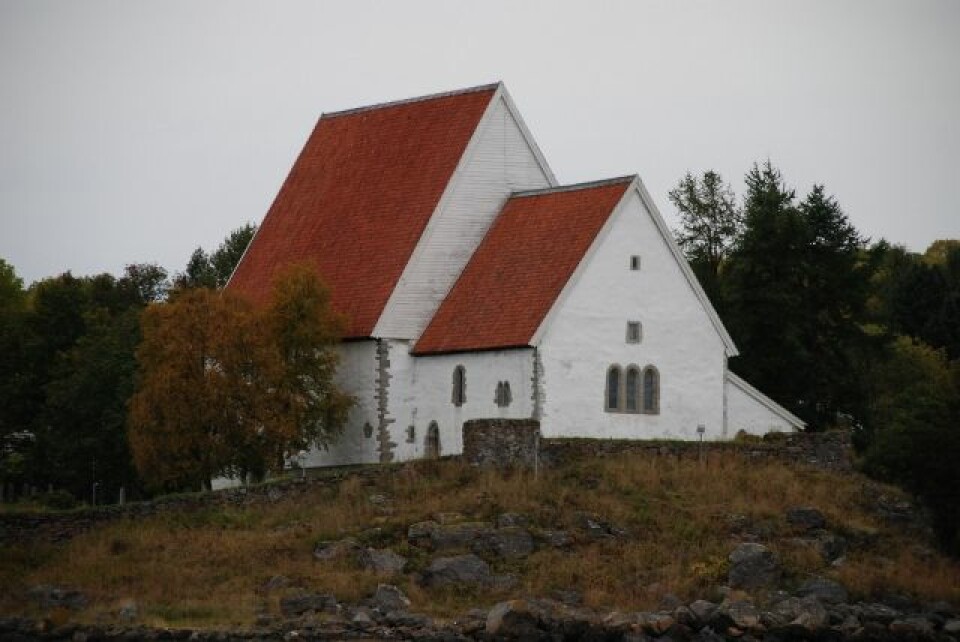 Trondenes kirke utanfor Harstad. (Foto: Sigrun Høgetveit Berg)