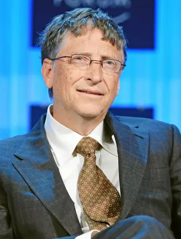 Bill Gates står bak Reinvent the Toilet-programmet. (Foto: World Economic Forum)