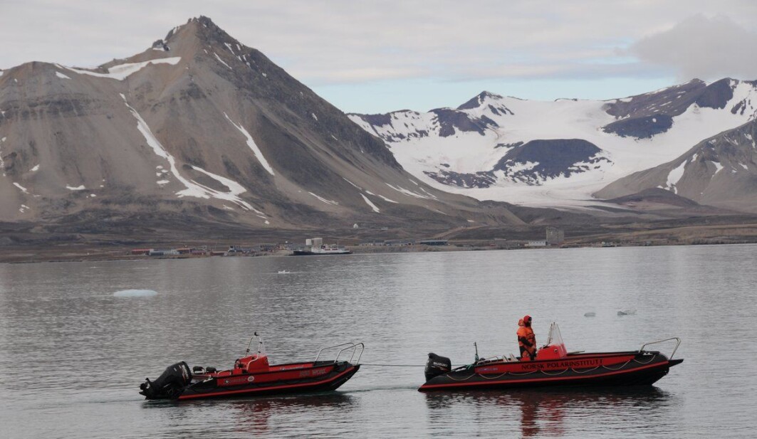Less sea ice has opened up for marine traffic to expand operational season and area of operation. Illustration pictiure from Kongsfjorden with Ny-Ålesund in the background Less sea ice has opened up for marine traffic to expand operational season and area of operation. Illustration pictiure from Kongsfjorden with Ny-Ålesund in the background