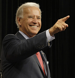 Joe Biden stammer. Han vant nettopp valget om å bli president i USA. Joe Biden stammer. Han vant nettopp valget om å bli president i USA.