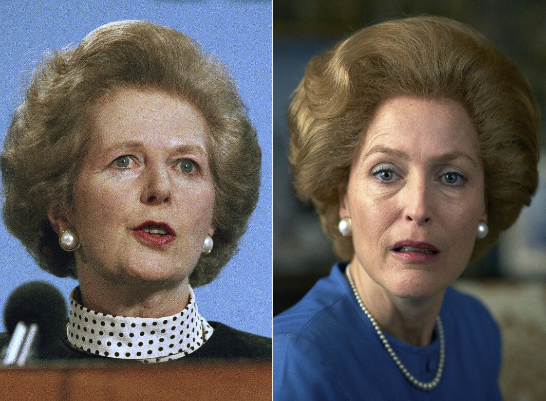 Hjernen vår husker bedre Gillian Anderson som Margaret Thatcher, enn Thatcher som seg selv. Har det konsekvenser for historieforståelsen vår? Hjernen vår husker bedre Gillian Anderson som Margaret Thatcher, enn Thatcher som seg selv. Har det konsekvenser for historieforståelsen vår?