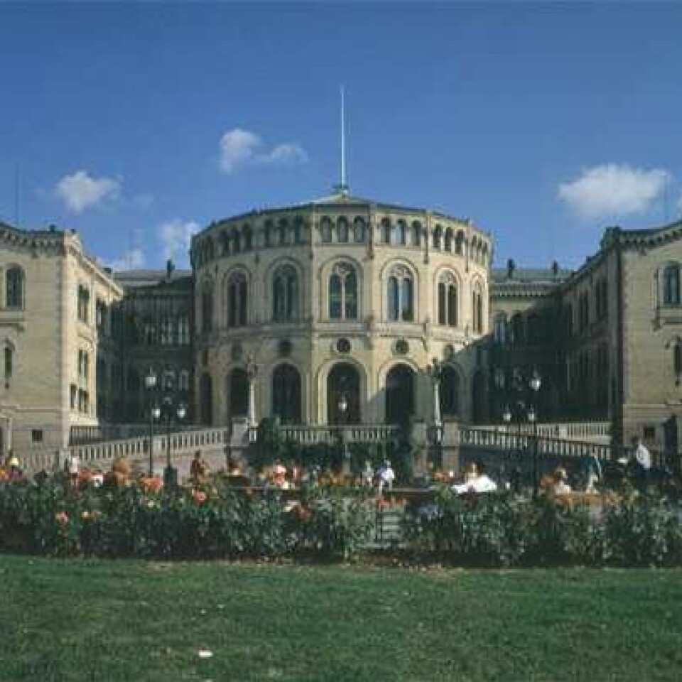 Stortinget. (Foto: Stortingsarkivet/Teigens Fotoatelier)