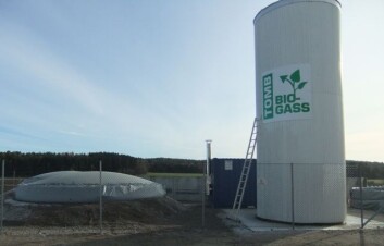 Biogassanlegget ved Tomb videregående skole er det andre gårdsbaserte biogassanlegget som er kommet i regelmessig drift i Norge. (Foto: Øyvind Halvorsen) Biogassanlegget ved Tomb videregående skole er det andre gårdsbaserte biogassanlegget som er kommet i regelmessig drift i Norge. (Foto: Øyvind Halvorsen)