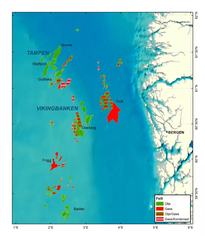 Tampenområdet er en samling av olje- og naturgassfelt med tilhørende infrastruktur beliggende på norsk kontinentalsokkel i nordlige del av Nordsjøen.