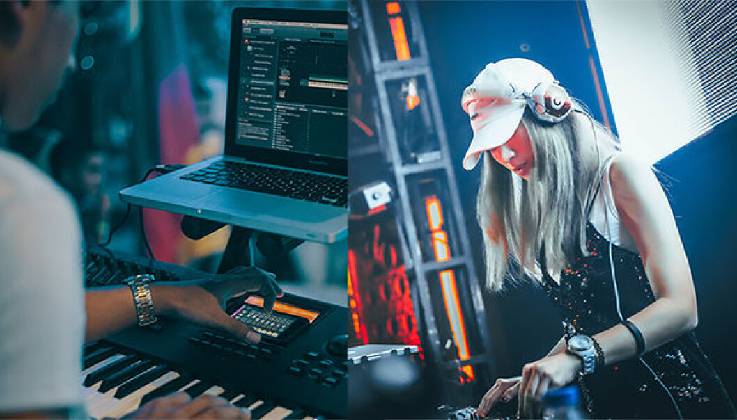 Using a new system for network performances, electronic musicians can perform together from different locations. Using a new system for network performances, electronic musicians can perform together from different locations.