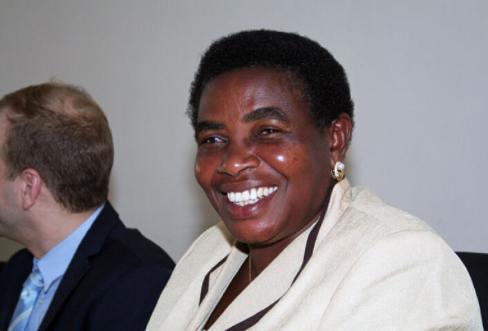 Global oppvarming er ikke skapt av afrikanske land, sier Tanzanias miljøvernminister Terezya P. L. Huvisa. Frykten er at det er Afrika som blir sittende med regningen. (Foto: Asle Rønning) Global oppvarming er ikke skapt av afrikanske land, sier Tanzanias miljøvernminister Terezya P. L. Huvisa. Frykten er at det er Afrika som blir sittende med regningen. (Foto: Asle Rønning)