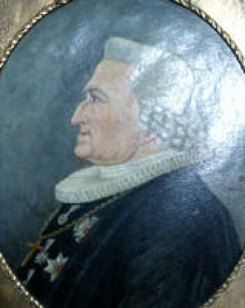 "Johan Nordahl Brun. Maleri i Domkirken i Bergen."