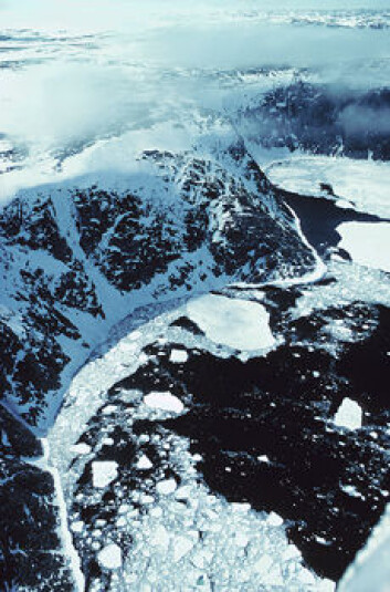 "Hudson-bukta i Canada var nok enda mer isdekket for 20 000 år siden." "Hudson-bukta i Canada var nok enda mer isdekket for 20 000 år siden."
