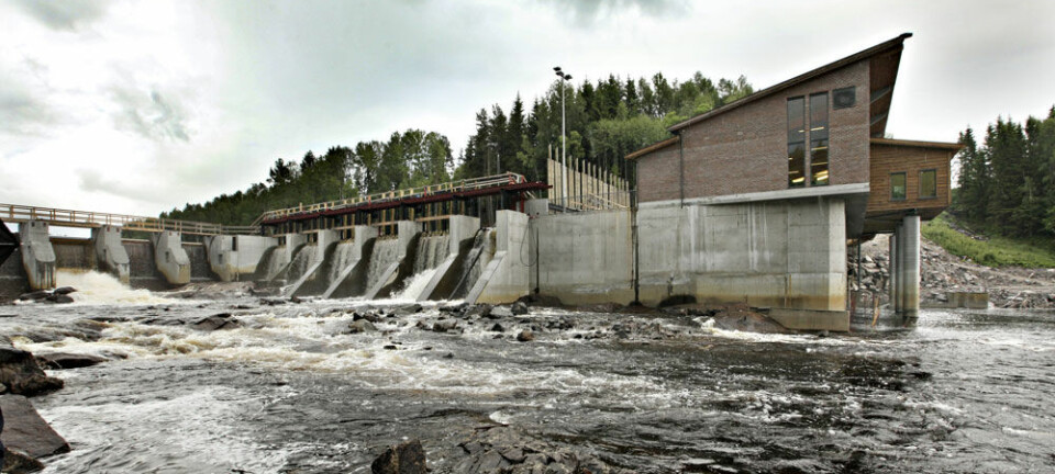 Norge kommer til å ha et overskudd av fornybar vannkraft i tiårene framover, ifølge ny rapport. Her Syversætre foss kraftverk på Flisa i Hedmark. Jon Hauge, Aftenposten