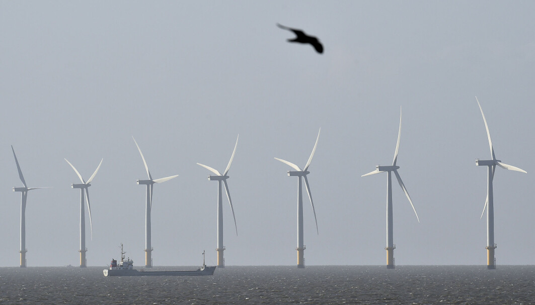 ILLUSTRASJONSBILDE: Dette er en vindpark utenfor Englands østkyst ved Clacton-on-Sea, i den Engelske kanal. ILLUSTRASJONSBILDE: Dette er en vindpark utenfor Englands østkyst ved Clacton-on-Sea, i den Engelske kanal.