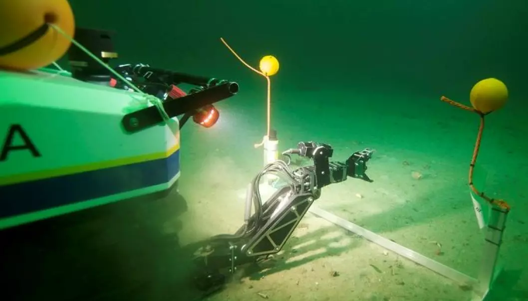 Smarte roboter tar nye bilder av havbunnen