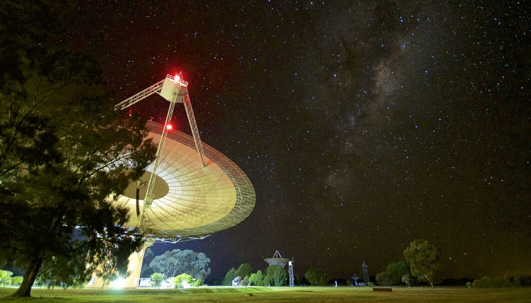 Det var ved radioteleskopet Parkes Observatory i New South Wales, Australia, at den uvanlige strålingen ble registrert. Det var ved radioteleskopet Parkes Observatory i New South Wales, Australia, at den uvanlige strålingen ble registrert.