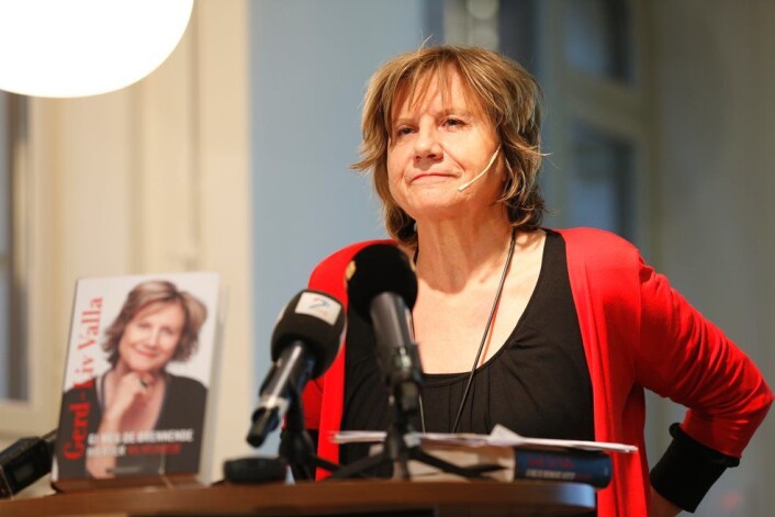 Gerd-Liv Valla hadde etter eget utsagn støttespillere som lot seg intervjue, men som ikke kom på trykk. (Foto: Scanpix, Cornelius Poppe) Gerd-Liv Valla hadde etter eget utsagn støttespillere som lot seg intervjue, men som ikke kom på trykk. (Foto: Scanpix, Cornelius Poppe)