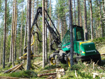 Hogst og framkjøringen til bilvei krever mye energi og har høye kapitalkostnader. Lave renter og høye lønninger gjøre at skiftkjøring vil være lite lønnsomt. (Foto: Leif Kjøstelsen / Skog og landskap) Hogst og framkjøringen til bilvei krever mye energi og har høye kapitalkostnader. Lave renter og høye lønninger gjøre at skiftkjøring vil være lite lønnsomt. (Foto: Leif Kjøstelsen / Skog og landskap)