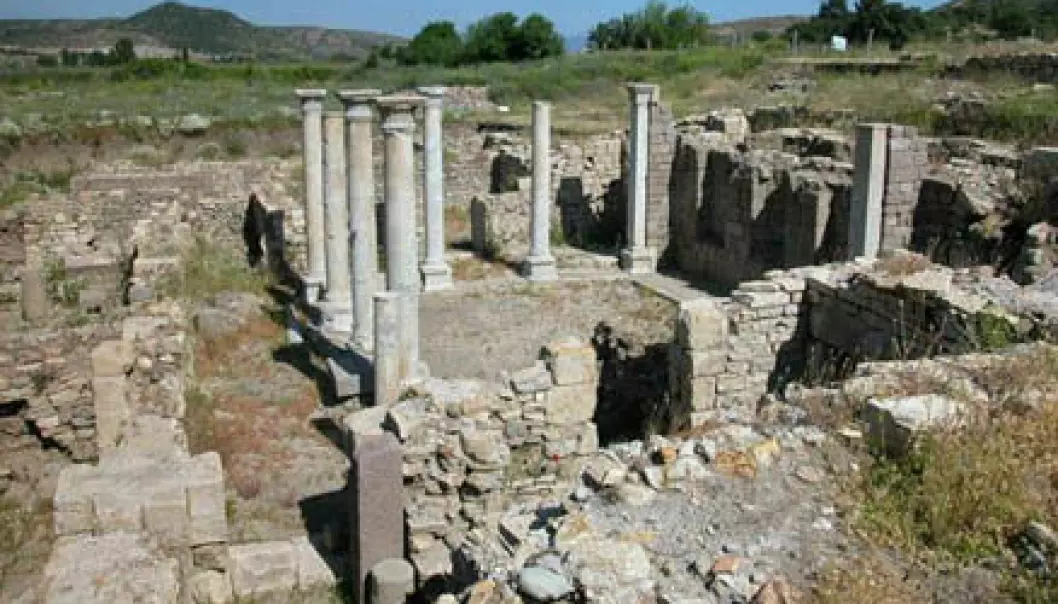 Romersk ruin kan bli oversvømt