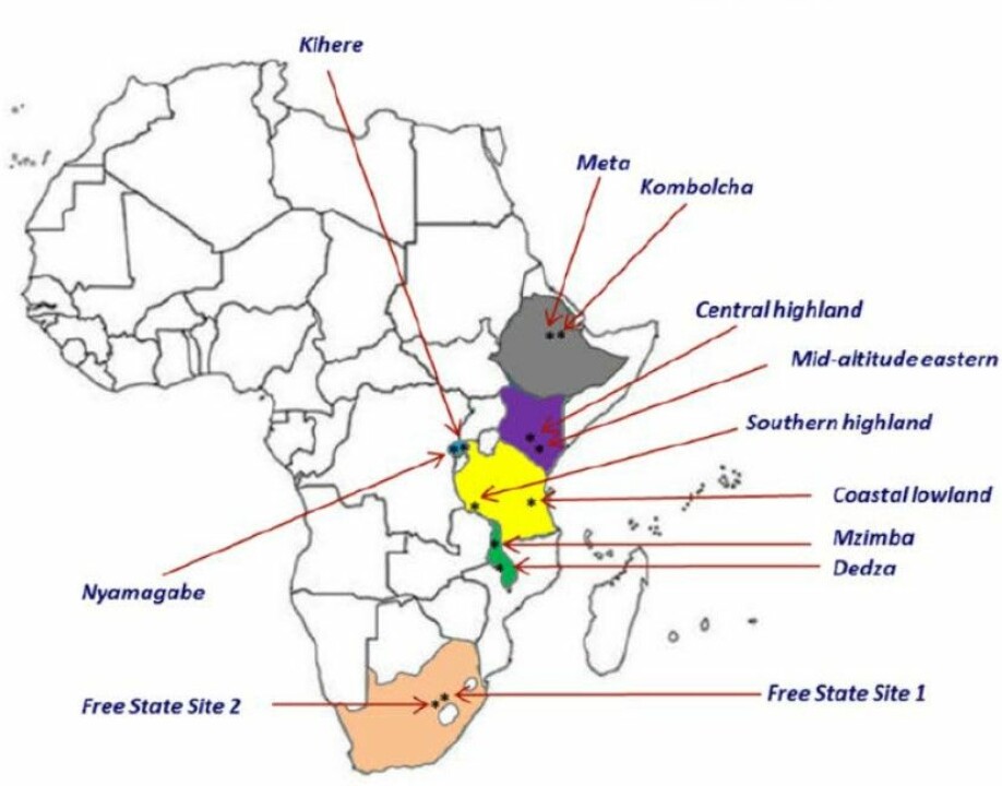 Ethiopia, Kenya, Malawi, Rwanda, Tanzania and South Africa make out the case study countries. The project operates in 24 project sites with different agro-ecological and socio-economic settings, with a focus on women and youth.