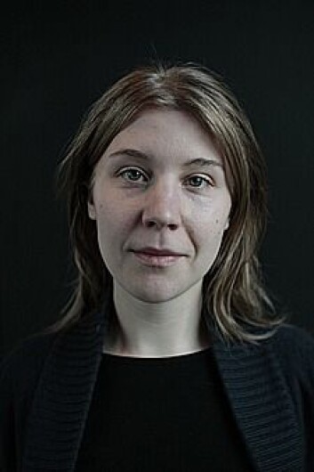 Postdoktor Kristiina Kompus sammenlignet all forskning med hjerneskanner som er utført på hørselshallusinasjoner. (Foto: Kim E. Andreassen) Postdoktor Kristiina Kompus sammenlignet all forskning med hjerneskanner som er utført på hørselshallusinasjoner. (Foto: Kim E. Andreassen)