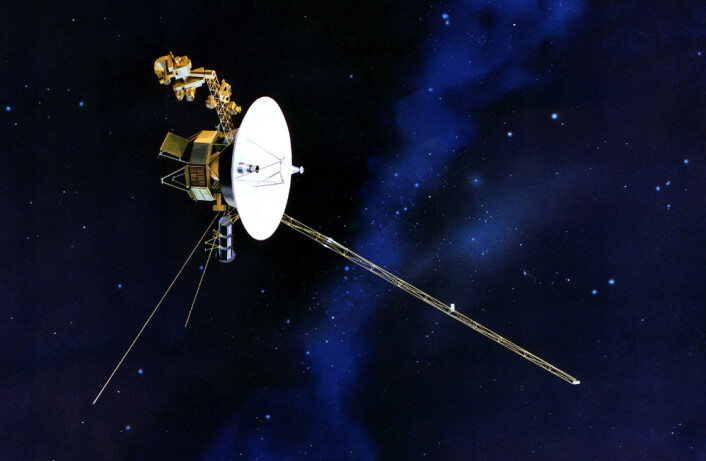 Voyager-romsonden. (Foto: (Illustrasjon: NASA)) Voyager-romsonden. (Foto: (Illustrasjon: NASA))