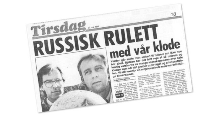 Petter Nome forteller at de bestemte seg for å være alarmister da de lagde serien «2048» i 1988. Underveis ble de ganske skremt selv av det de lærte seg om konsekvensene av klimaendringen. Han mener at de traff skremmende godt. Petter Nome forteller at de bestemte seg for å være alarmister da de lagde serien «2048» i 1988. Underveis ble de ganske skremt selv av det de lærte seg om konsekvensene av klimaendringen. Han mener at de traff skremmende godt.