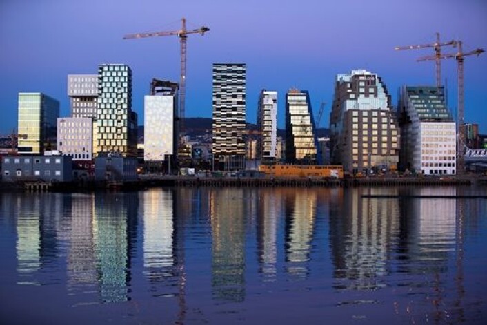 Barcode er selve symbolet på de muligheter som finnes i å gjøre Oslo til et tyngdepunkt innen finansnæringen. (Foto: Scanpix, Cornelius Poppe) Barcode er selve symbolet på de muligheter som finnes i å gjøre Oslo til et tyngdepunkt innen finansnæringen. (Foto: Scanpix, Cornelius Poppe)