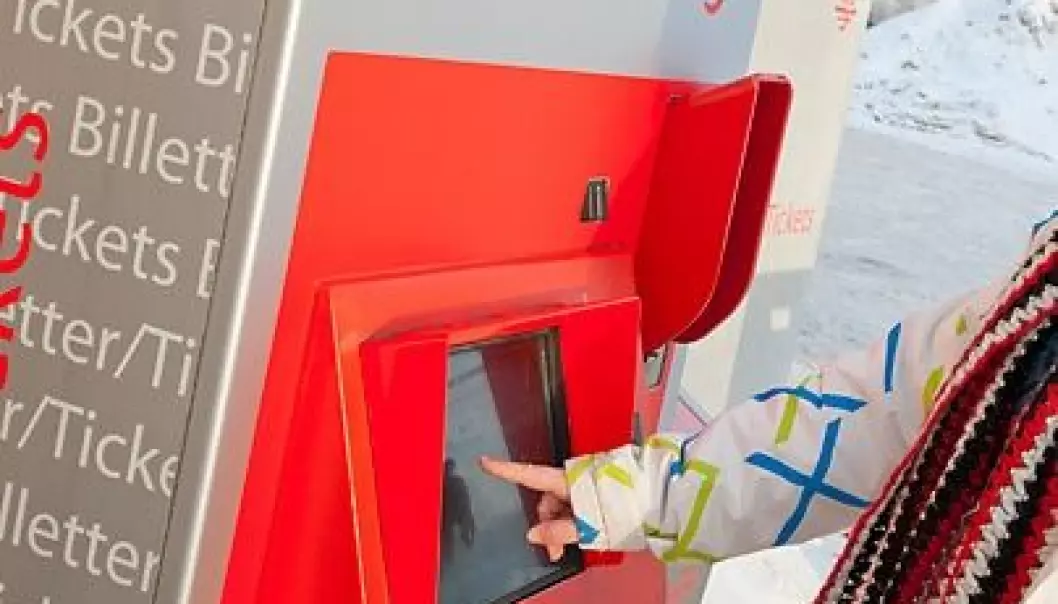 Billettautomater – også for blinde