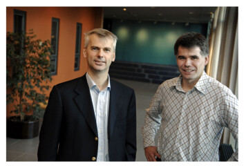 "Øystein Thøgersen (t.v.) og Karl Aarbu." "Øystein Thøgersen (t.v.) og Karl Aarbu."
