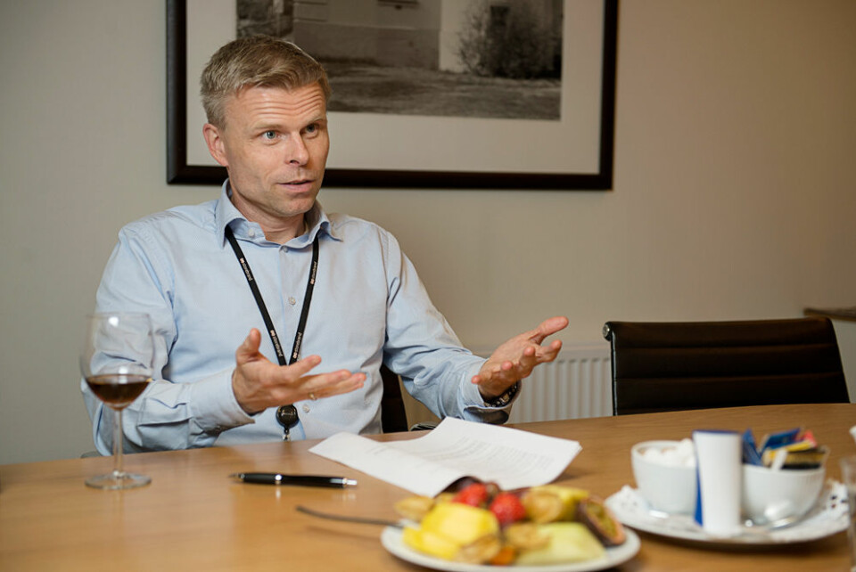 Bjørn Erik Sættem, leder i Norsk interesseforening for stamme. (Foto: (Pressebilde))