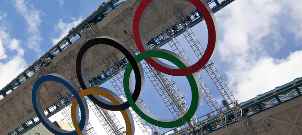 OL-ringer på plass i London. Aurélien