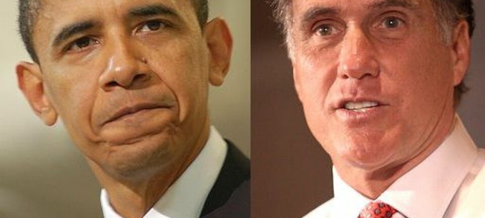 Barack Obama og Mitt Romney kjemper om å bli USAs neste president. Elizabeth Cromwell/Gage Skidmore/Wikimedia Creative Commons