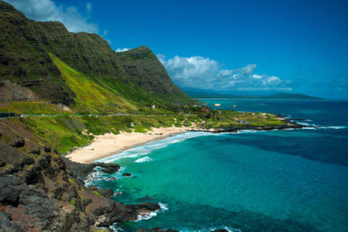 Hawaii ble, i langt høyere grad en man har trodd, formet av flytende lava, viser ny studie. (Foto: Colourbox) Hawaii ble, i langt høyere grad en man har trodd, formet av flytende lava, viser ny studie. (Foto: Colourbox)