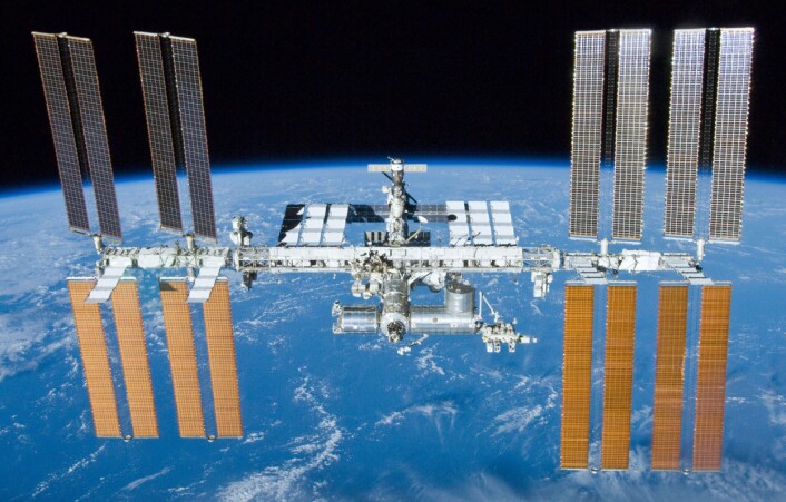 Den internasjonale romstasjonen (ISS). (Foto: NASA) Den internasjonale romstasjonen (ISS). (Foto: NASA)