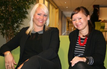Anni Skipstein og Wendy Nilsen har forsket på mødre og barns psykiske helse. (Foto: Elin Fugelsnes) Anni Skipstein og Wendy Nilsen har forsket på mødre og barns psykiske helse. (Foto: Elin Fugelsnes)