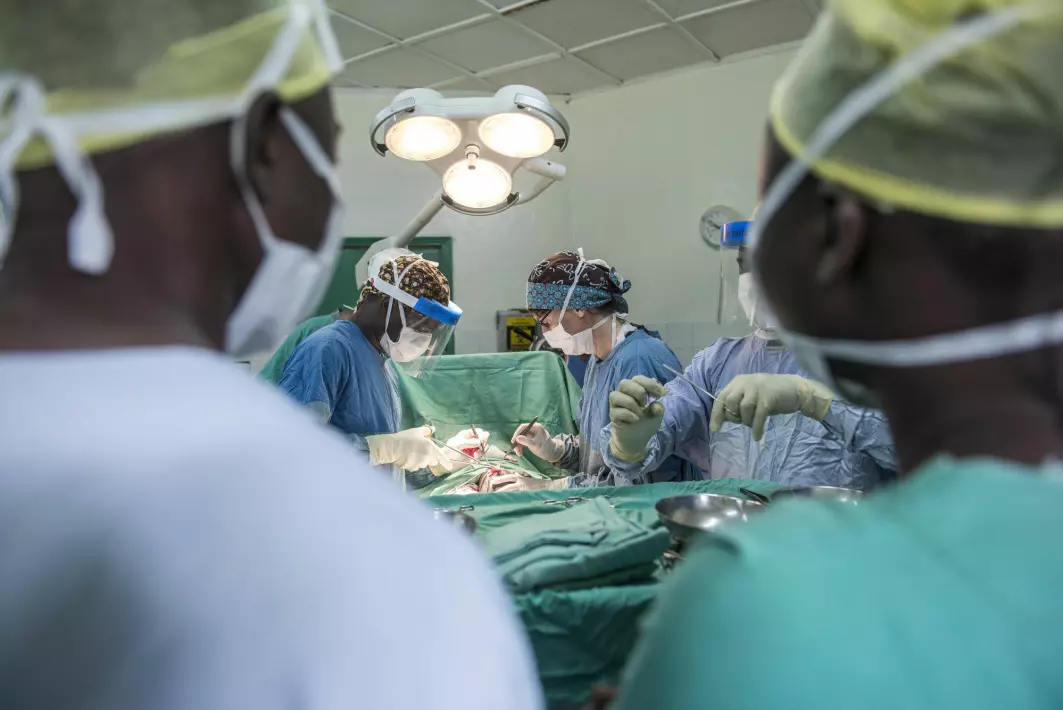 CapaCare trainees get n-the-job training at Massanga Hospital in Sierra Leone.
