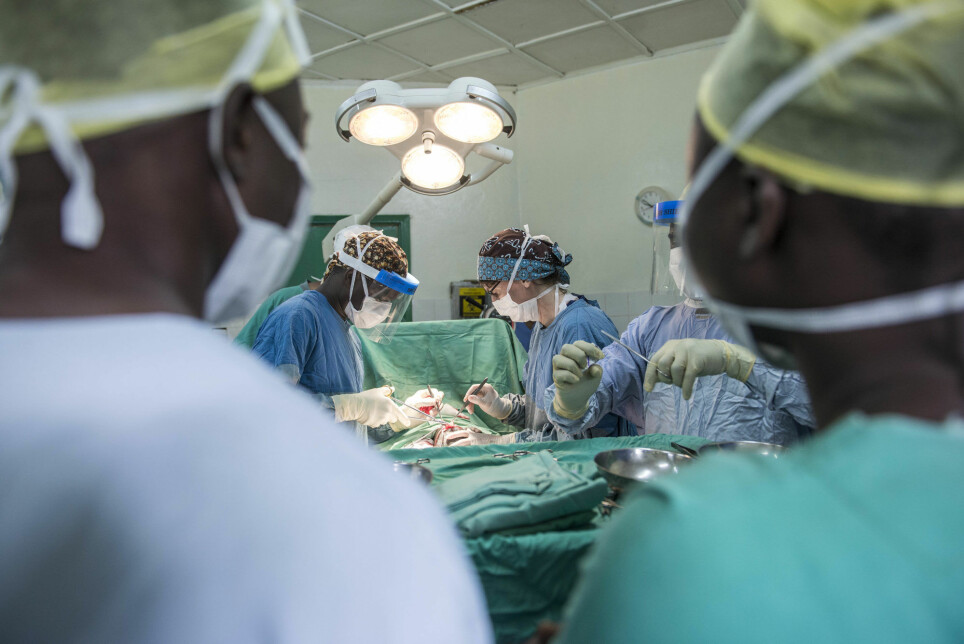 CapaCare trainees get n-the-job training at Massanga Hospital in Sierra Leone.