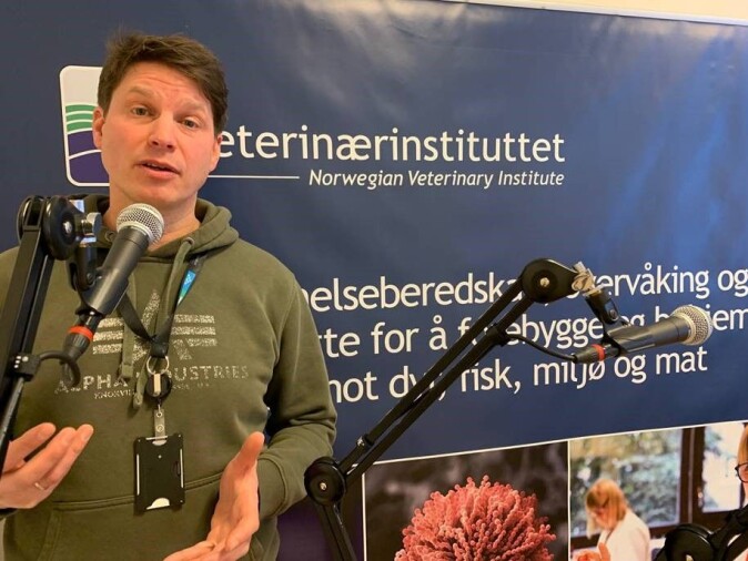CWD-koordinator ved Veterinærinstituttet Jørn Våge. CWD-koordinator ved Veterinærinstituttet Jørn Våge.