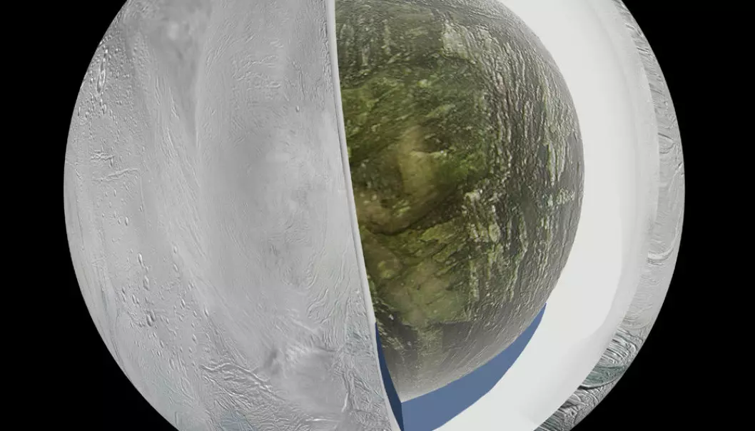 Underjordisk hav på måne rundt planeten Saturn