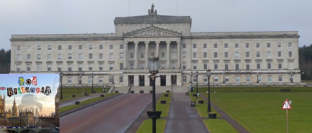 Den nordirske parlamentsbygningen ligger nær Stormont Castle utenfor Belfast. Den nordirske parlamentsbygningen ligger nær Stormont Castle utenfor Belfast.