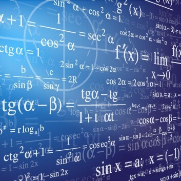 Biologi og andre fag gjør stadig oftere bruk av komplekse matematiske beregninger. (Foto: (Illustrasjon: Colourbox)) Biologi og andre fag gjør stadig oftere bruk av komplekse matematiske beregninger. (Foto: (Illustrasjon: Colourbox))