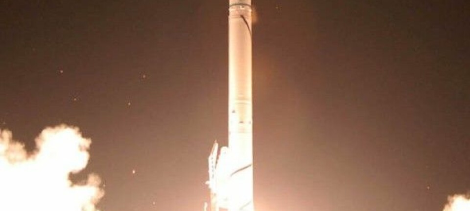 Israelerne har selv utviklet raketten Shavit-2, som er i stand til å ta deres egne satellitter opp og ut av atmosfæren. Der oppe brukes satellittene til forskning, eller like gjerne til å spionere på fiendtlige naboer. חובבשירה/Wikimedia Creative Commons