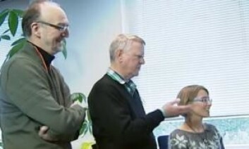 Jan Mejding, Peter Allerup og Louise Rønberg fra instituttet DPU ved Aarhus universitet kritiserer Christine Antorinis fortolkning av forskningen deres i et innslag på tv-nyhetene. (Foto: Screendump fra dr.dk) Jan Mejding, Peter Allerup og Louise Rønberg fra instituttet DPU ved Aarhus universitet kritiserer Christine Antorinis fortolkning av forskningen deres i et innslag på tv-nyhetene. (Foto: Screendump fra dr.dk)