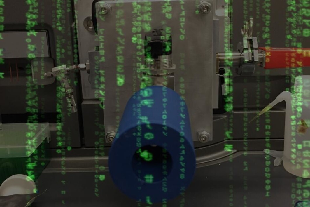 For å finna effekten av matriksen i analyseinstrumentet, måtte programvaren lurast. For å finna effekten av matriksen i analyseinstrumentet, måtte programvaren lurast.