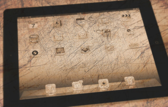 Er det slik våre barnebarn vil huske iPad om tretti år? Eller vil ikke fortida gulne for dem lenger? (Illustrasjonsfoto: www.colourbox.no) Er det slik våre barnebarn vil huske iPad om tretti år? Eller vil ikke fortida gulne for dem lenger? (Illustrasjonsfoto: www.colourbox.no)