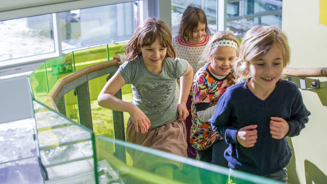 It is only the imagination that sets the limits for how to use the body to learn more and better, says Kasper Lasthein Madsen. From Lisbjergskolen, Denmark \ It is only the imagination that sets the limits for how to use the body to learn more and better, says Kasper Lasthein Madsen. From Lisbjergskolen, Denmark \