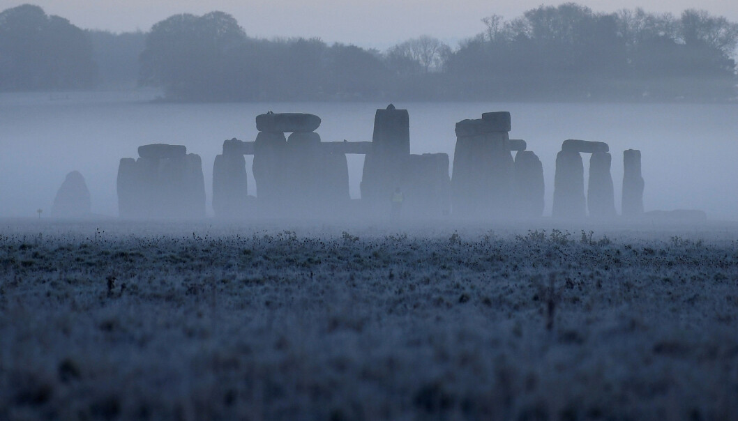 Stonehenge, slik det så ut en kald novembermorgen i 2020. Stonehenge, slik det så ut en kald novembermorgen i 2020.