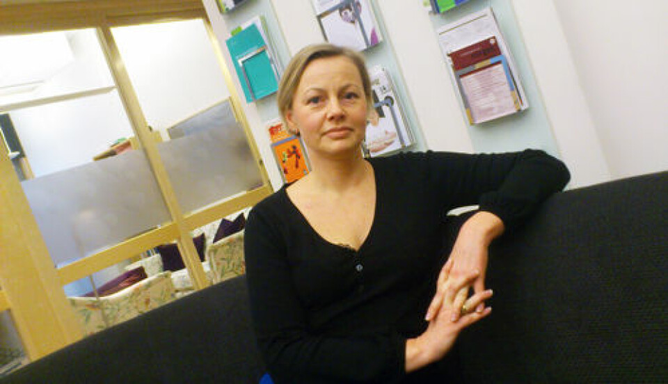 Forsker og psykologspesialist Stine Lehmann ved Uni Helse i Bergen. (Foto: Andreas R. Graven)