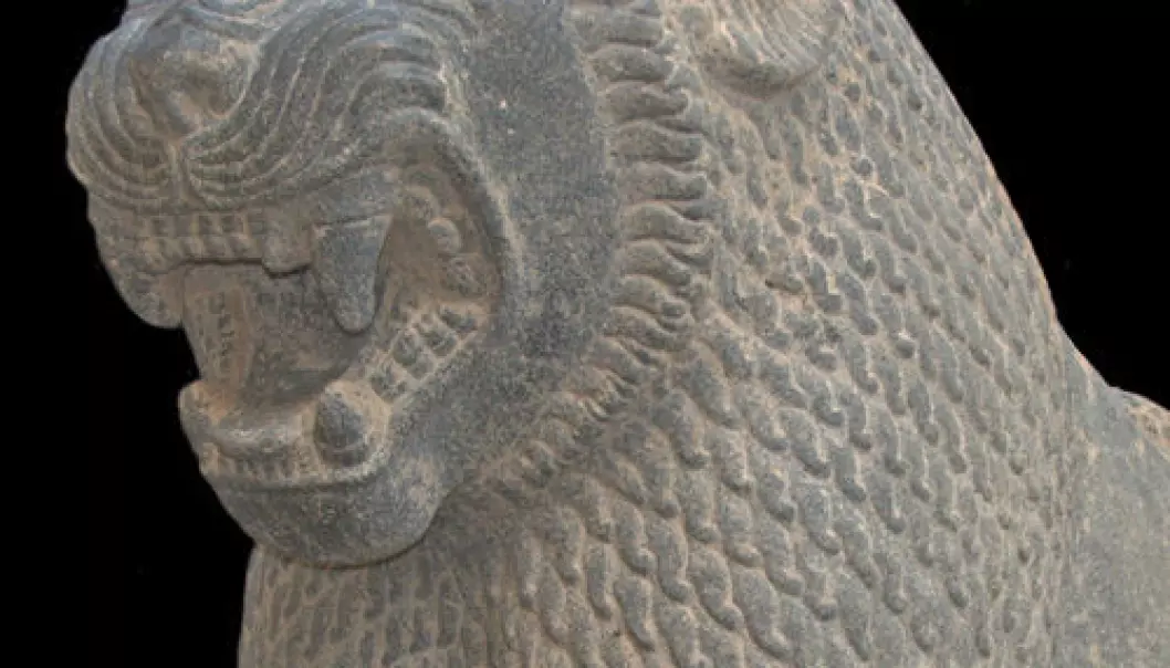 Fant løveportal fra 3000 år gammel by