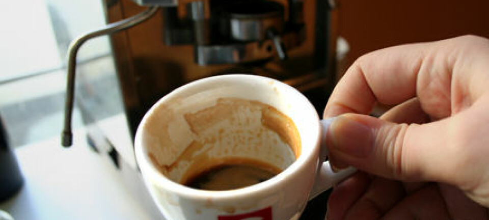 "Espresso - av det kraftige og bitrere slaget. (Foto: Andreas R. Graven)."