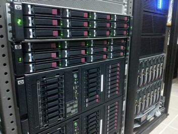 Serverne som overvåker 4500 radiokanaler i Europa og 1500 radiokanaler i Canada, Japan og Australia inneholder 17 millioner fingeravtrykk for låter. De driftes i dag av Serit Fjordane IT, og skal etter planen inn i det nye anlegget til Bluefjord AS, som plasseres inntil vannkraftverket Leirdøla i Luster kommune. (Foto: BACH Technology) Serverne som overvåker 4500 radiokanaler i Europa og 1500 radiokanaler i Canada, Japan og Australia inneholder 17 millioner fingeravtrykk for låter. De driftes i dag av Serit Fjordane IT, og skal etter planen inn i det nye anlegget til Bluefjord AS, som plasseres inntil vannkraftverket Leirdøla i Luster kommune. (Foto: BACH Technology)