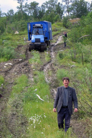 Vasily Litvinenko var sjefkoordinator for boreprosjektet i Russland. (Foto: FAR DEEP/ICDP) Vasily Litvinenko var sjefkoordinator for boreprosjektet i Russland. (Foto: FAR DEEP/ICDP)