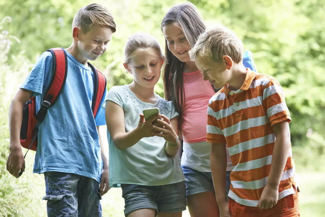 By means of an app, researchers have mapped the types of adverts children and adolescents encounter on their phones when using Facebook, Instagram, Twitter and YouTube.